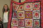 Lori Platt, Quilt for herself.